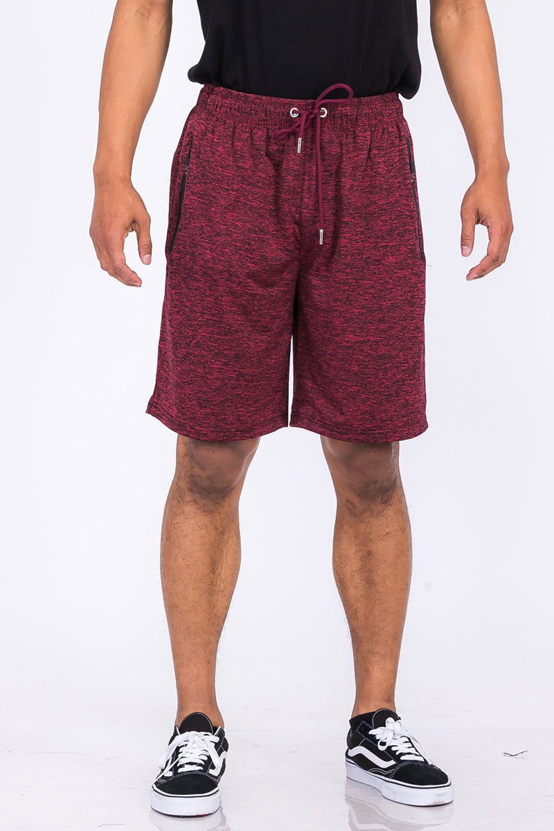 Speckled Performance Shorts-6