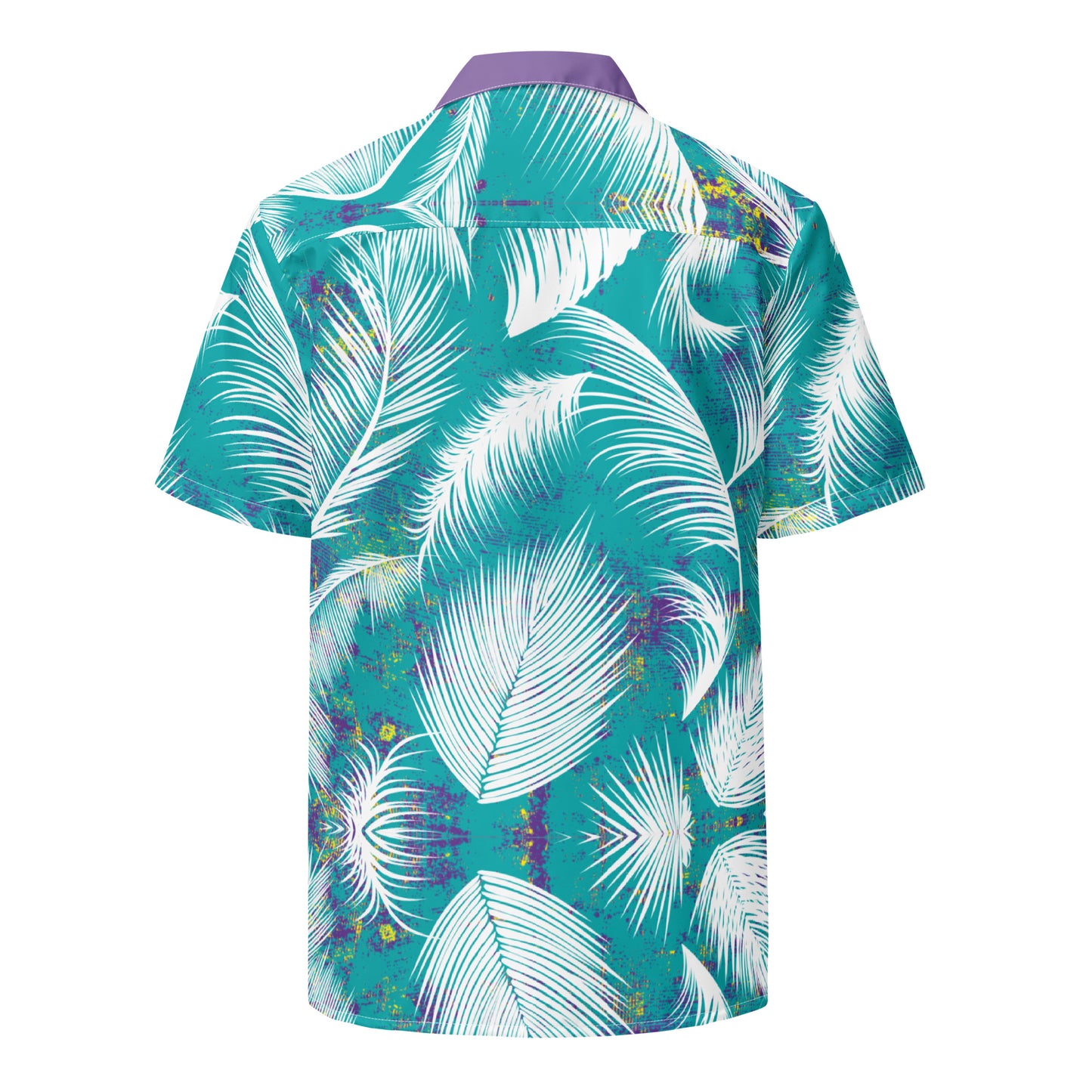 Surfside Unisex Button Down Shirt - Peacock