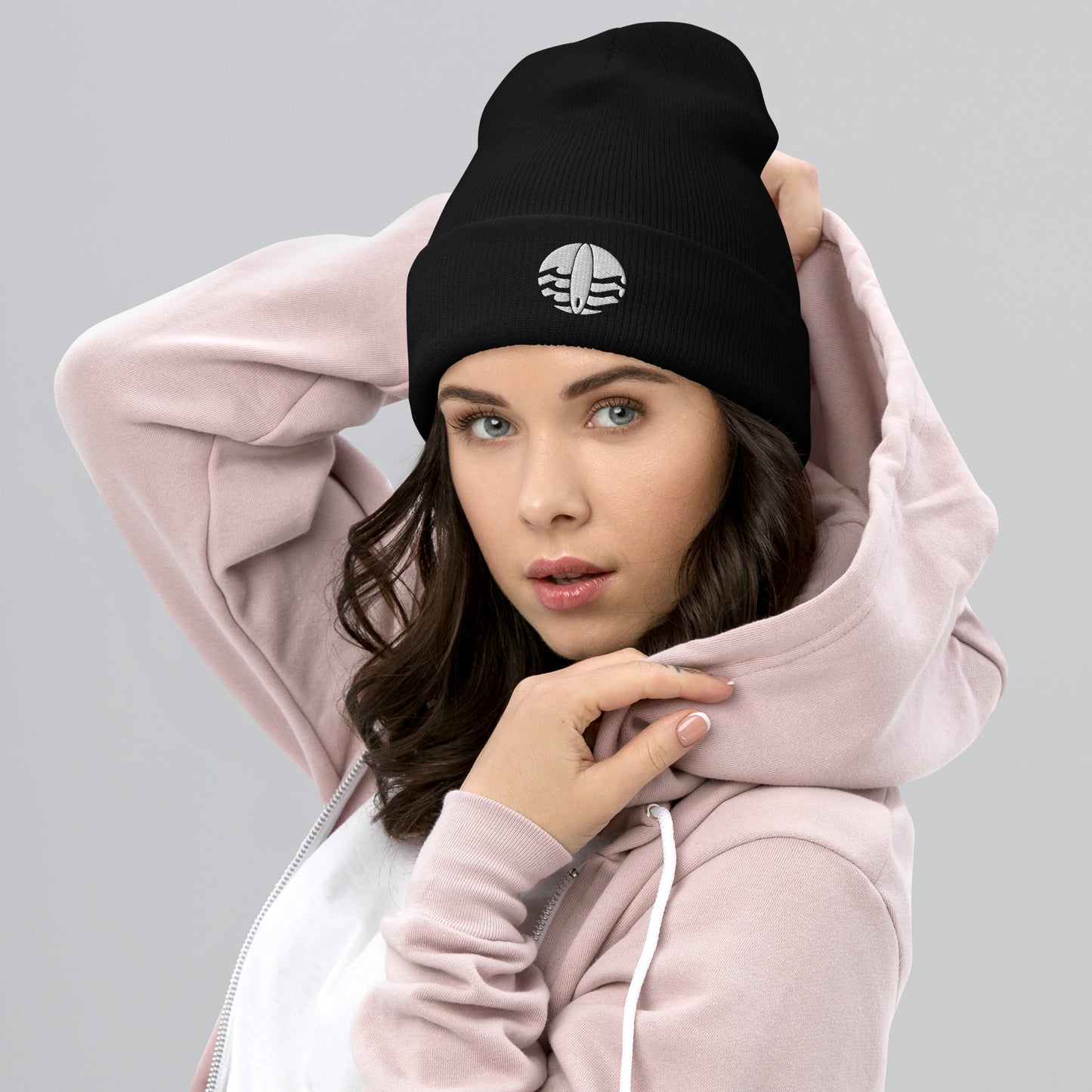 Surfside Threads Logo Cuffed Beanie