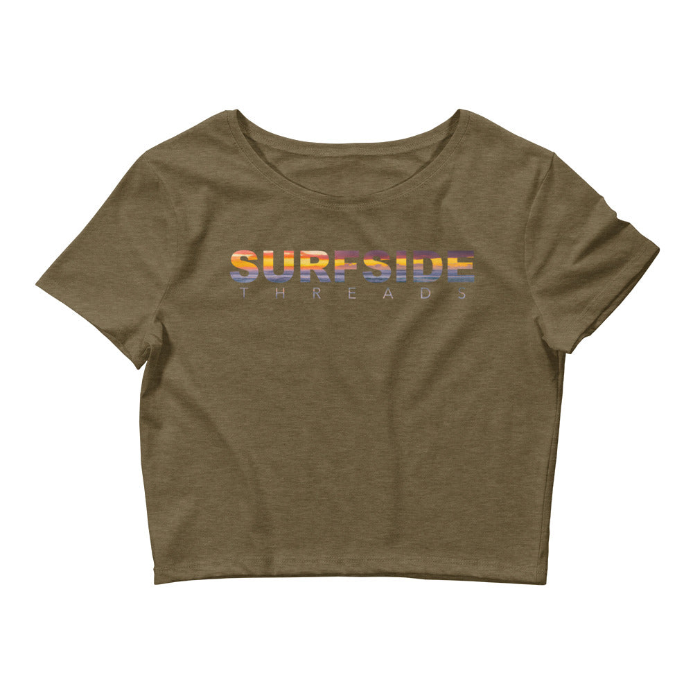 Surfside Threads Women’s Crop Tee